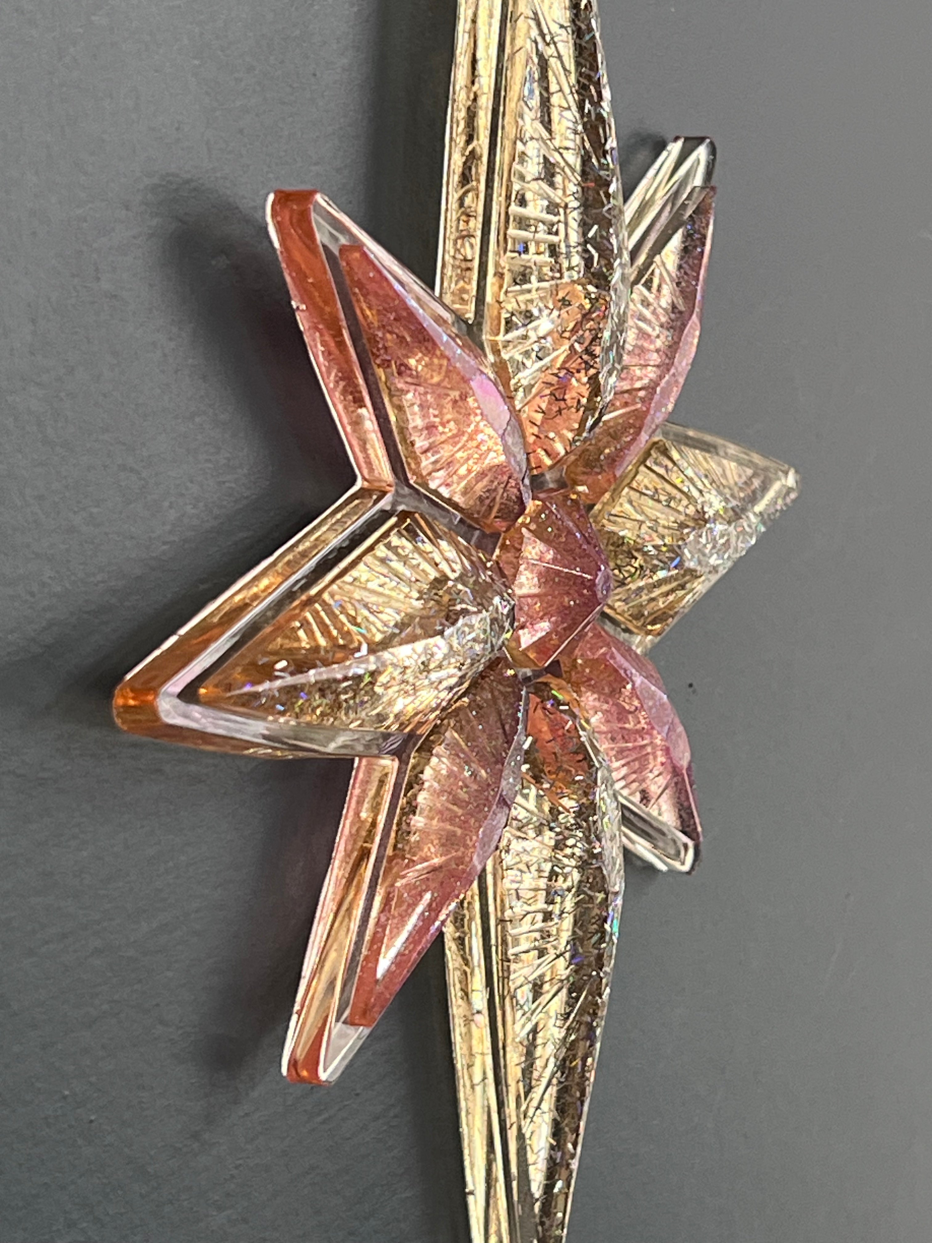 Handmade Resin Star Wall Decor