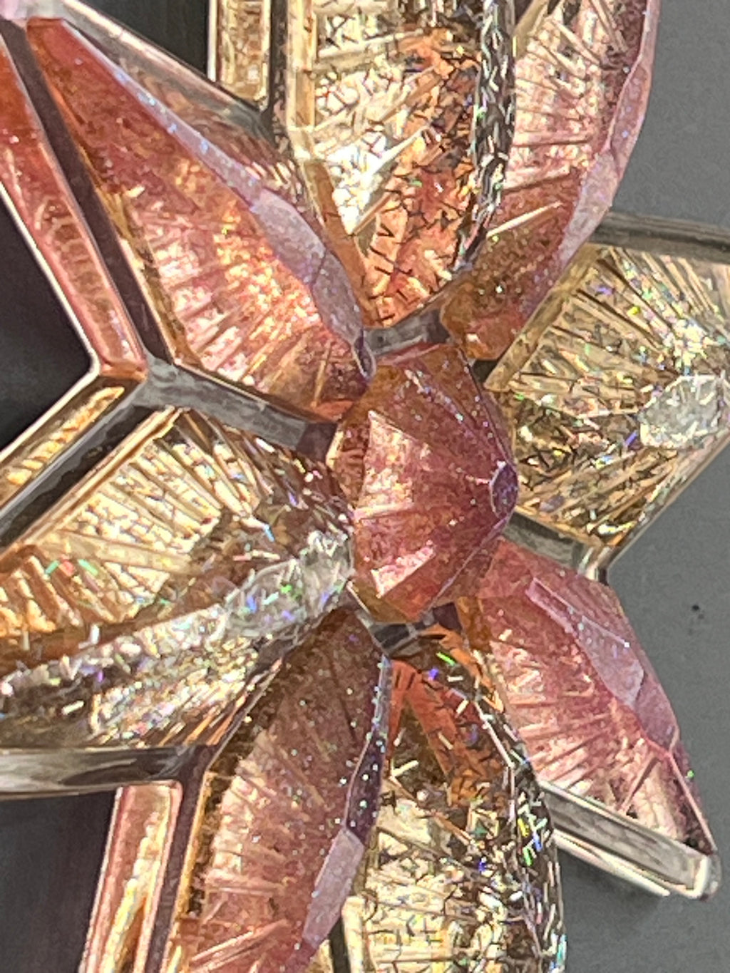Handmade Resin Star Wall Decor