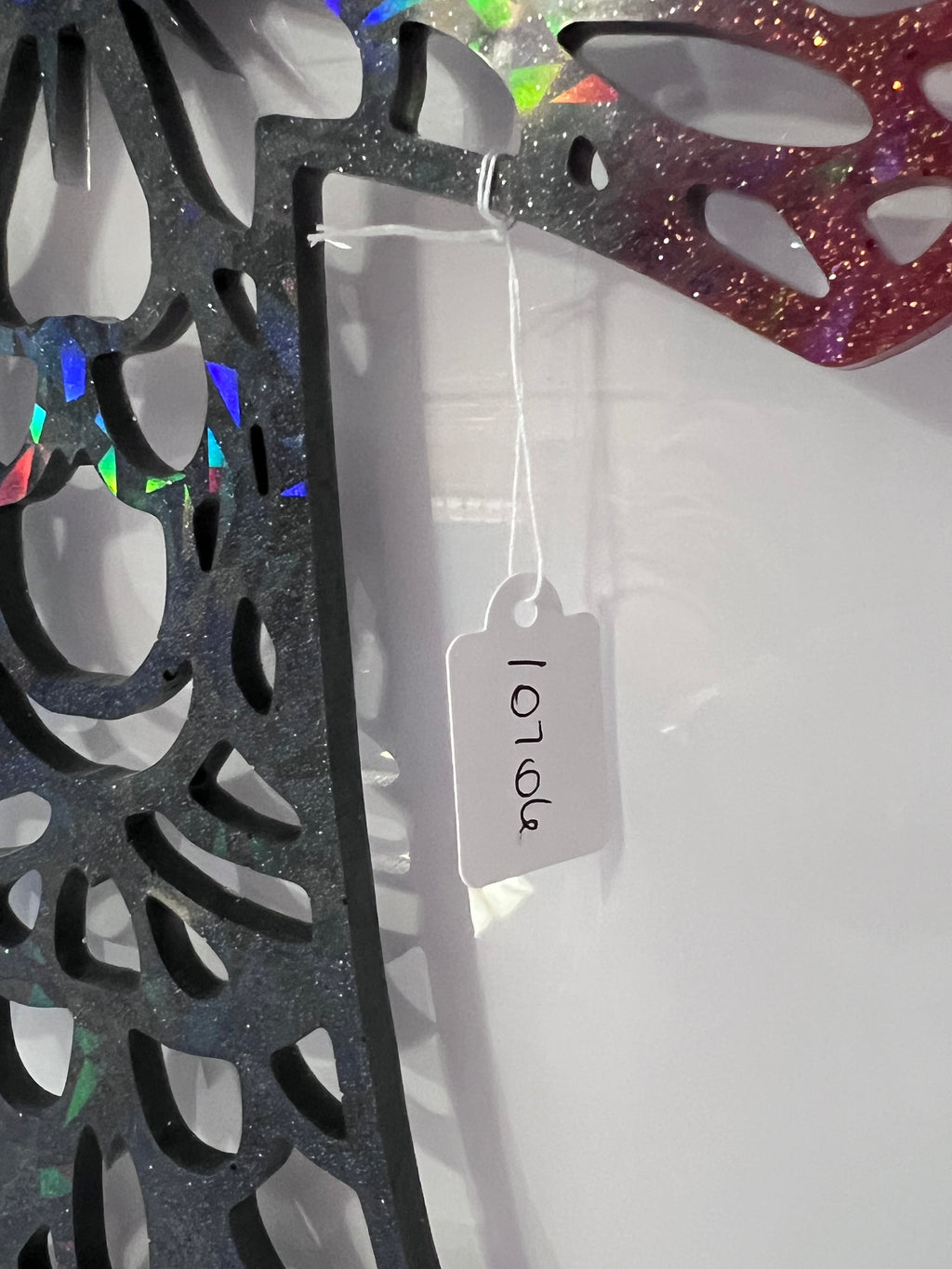 Holographic Resin Cross