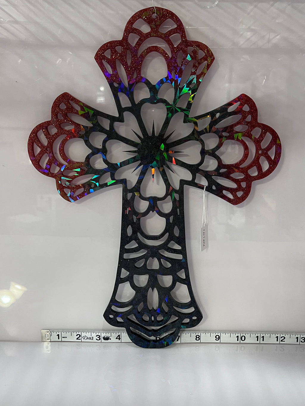 Holographic Resin Cross