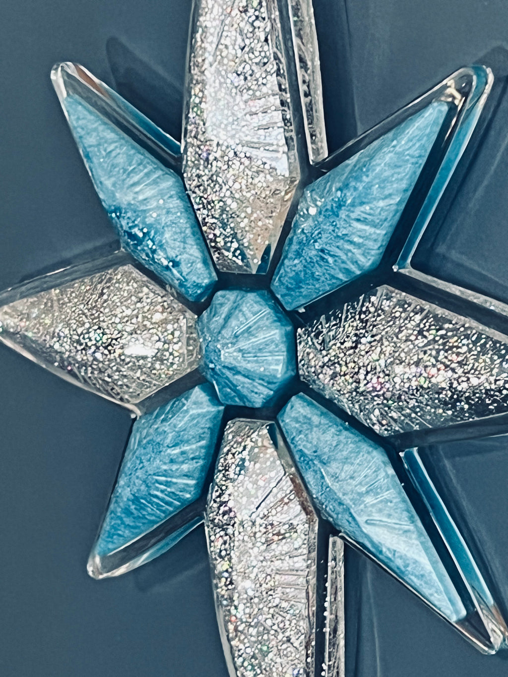 Handmade Resin Star Wall Decor